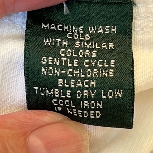 Ralph Lauren Lauren Jeans Company White wide leg jeans - Picture 12 of 12